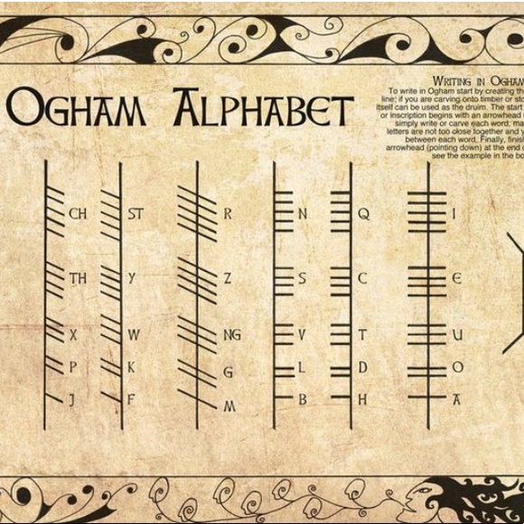 Ogham ring - Dolores - Picture 7 of 7